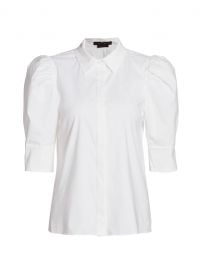 Willa Puff Sleeve Blouse by Alice  Olivia at Saks Fifth Avenue